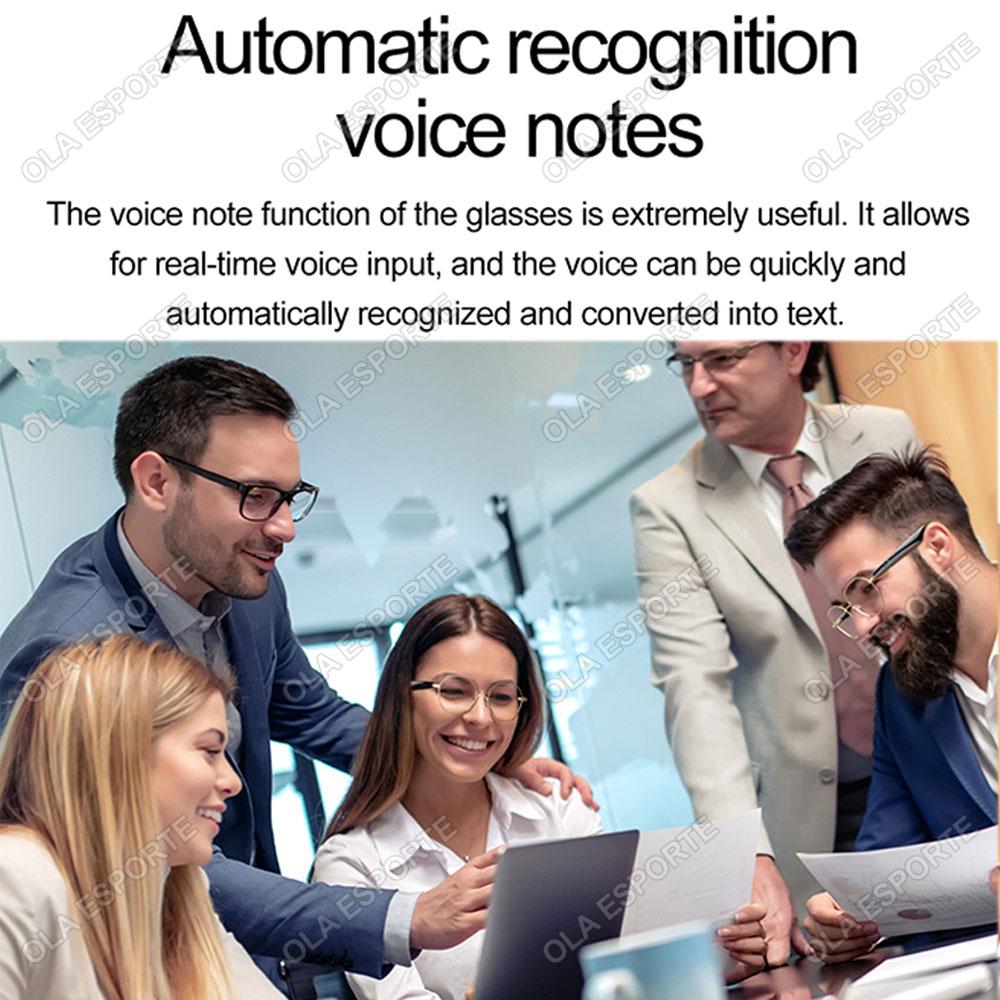 New AI Smart Glasses Intelligent Real-time Language Translator Bluetooth Wireless Headphone AI Chat Smart Touch&Voice Sunglasses - Image 5