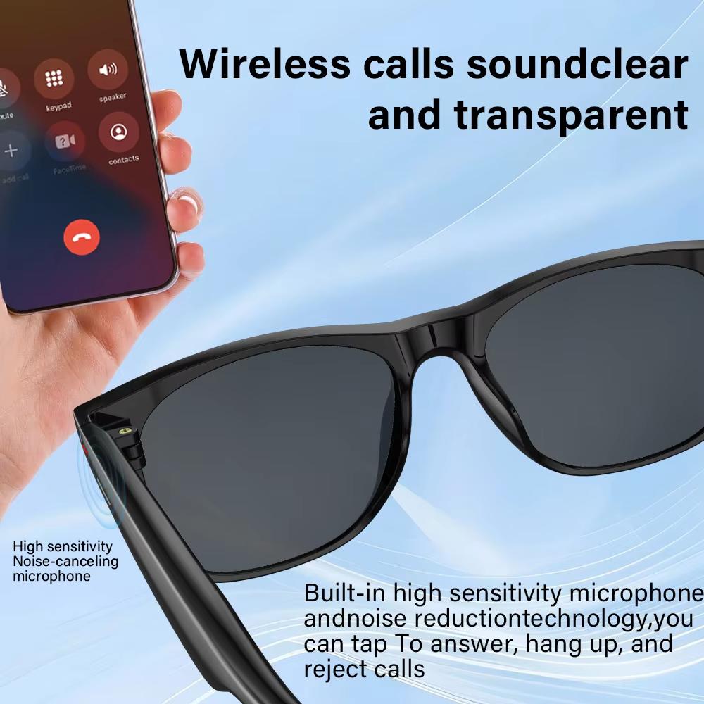 5 Surprising Benefits of Using LAXASFIT Smart Anti-Blue Light Sunglasses Bluetooth Talk Remote Control Camera Music Playback UV Protection Smart Glasses