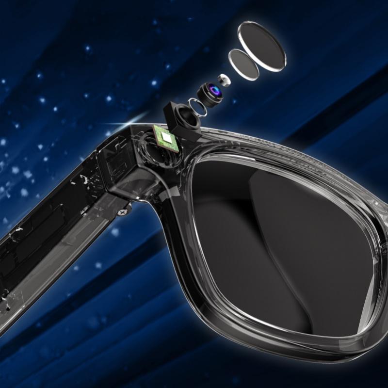 Discover the Revolutionary Features of The new AI glasses feature anti-shake, photo and video taking, intelligent voice translation, and all-object recognition