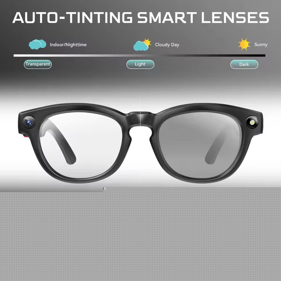 Smart Glasses, New 2022, 4K HD AI, 800W Pixel Camera, Bluetooth Calling, 4GB WIFI Delivery, Voice Assistant, Suitable for Men and Women