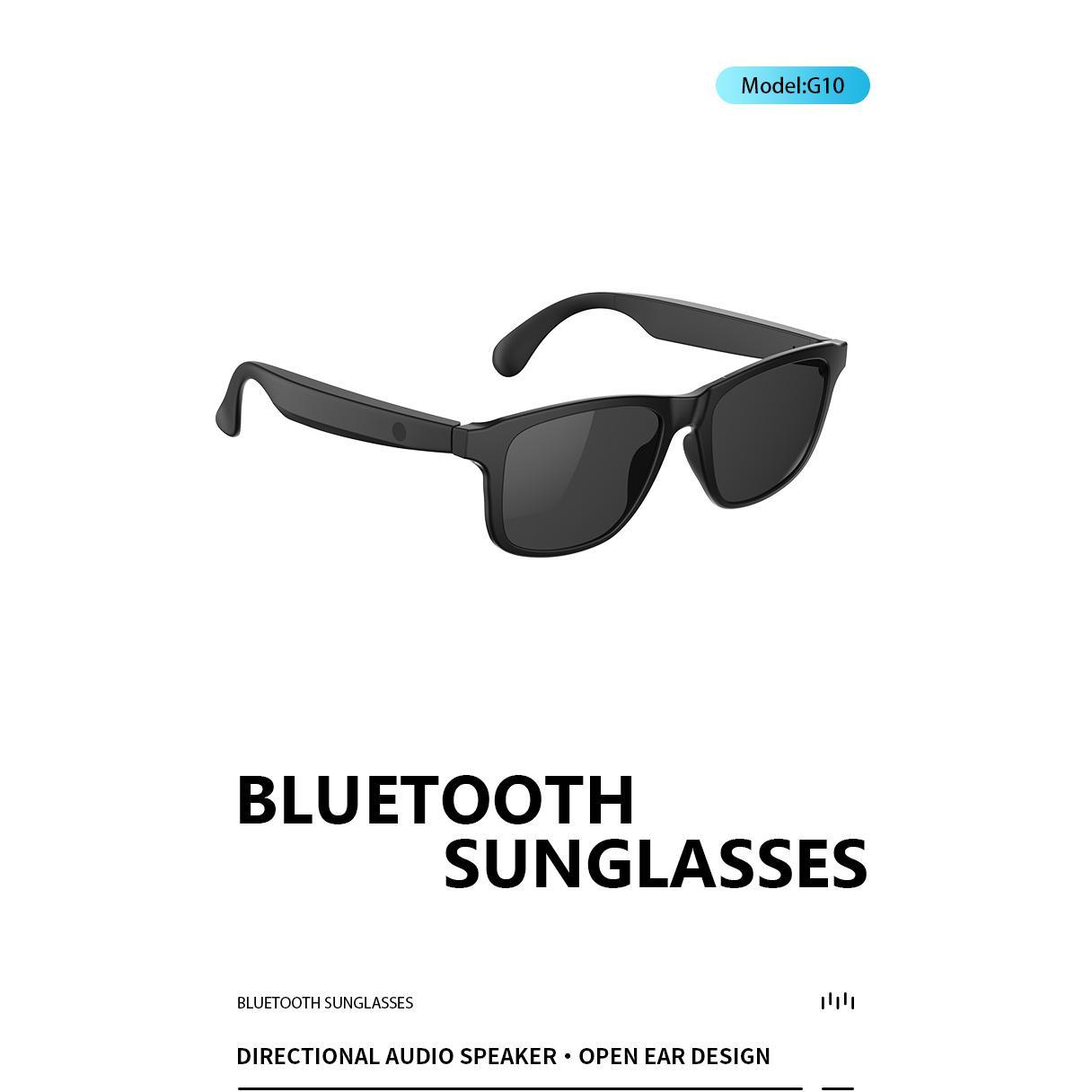 New Smart Glasses Wireless Bluetooth Hands-Free Talking Music Headset with Speaker Fashion Sunglasses Eyeglasses