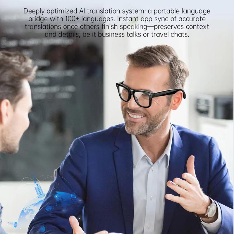 Unboxing and Review: The AI Glasses Smart Glasses Voice Call Music Playback Sport Pedometer Sunglasses AI Dialogue Language Translation Bluetooth Glasses Experience
