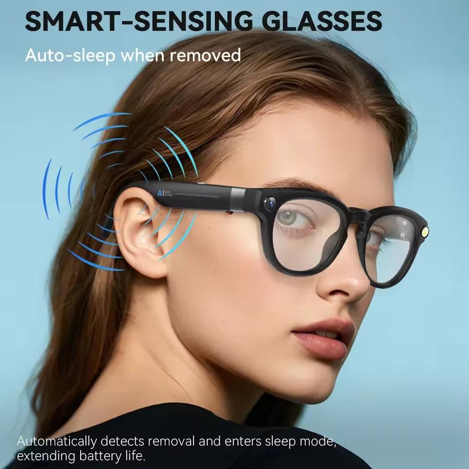 Real User Stories: How Smart Glasses with AI 8K HD Technology, For Men and Women, featuring Chat Functionality, 800MP Camera, Bluetooth Calling, AI Translation, Voice Assistant Control, Sunglasses Design, Perfect for Women, 2026 Changed Their Lives