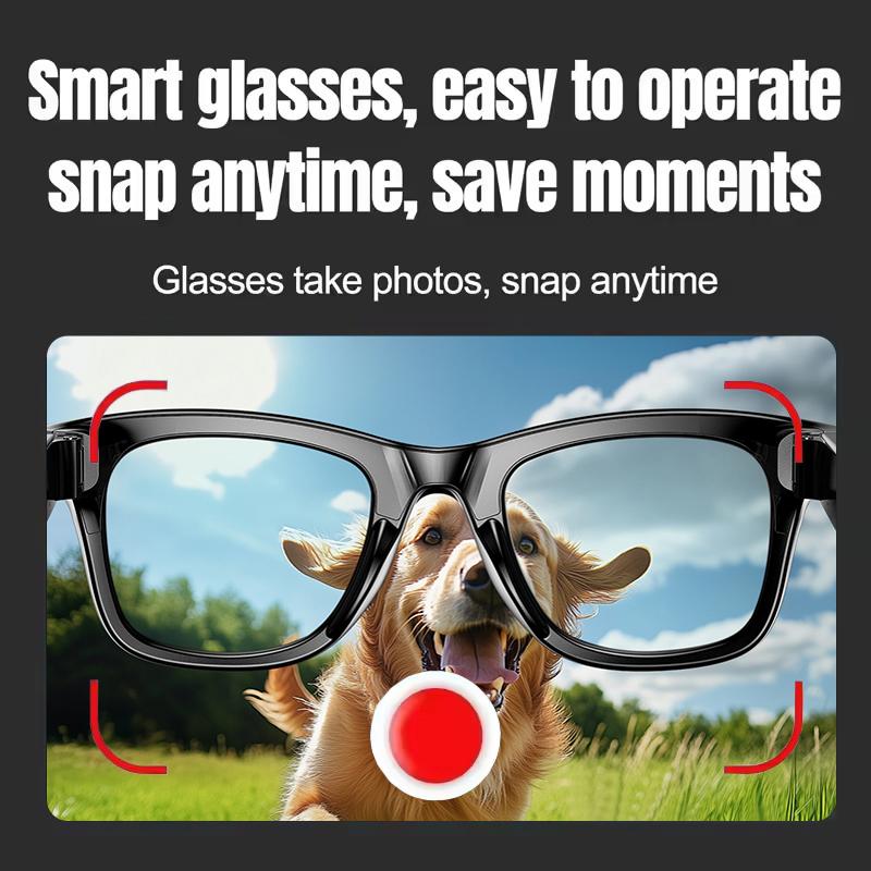 2026 New Upgrade Smart Glasses With Camera Video Recording AI Photo Recognition Bluetooth Call Translation Voice Sunglasses Man