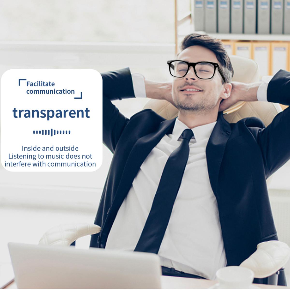 AI Smart Glasses Prescription Custom Lenses Bluetooth Call Map Navigation Voice Assistant Listen Song Translate Language Glasses