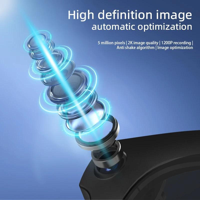 New AI Smart Glasses 800W HD Camera 1200P Video Recorder Waterproof Music Al Voice Translation Identify Pictures Smart Glasses