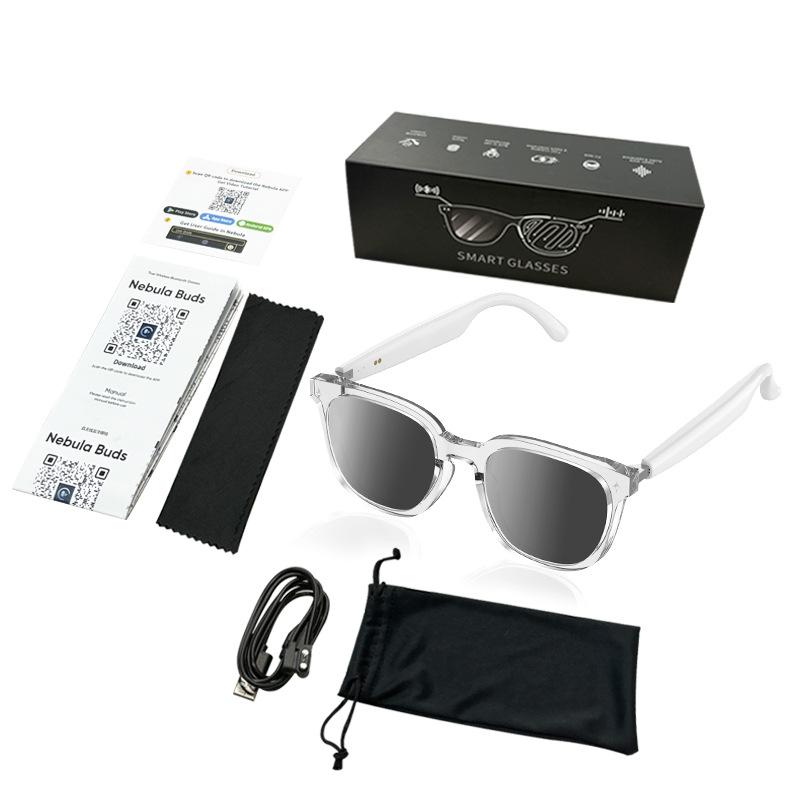 Artificial glasses, AI intelligent translation, GPT chat, touch sunglasses, wireless Bluetooth, simultaneous interpretation headphones