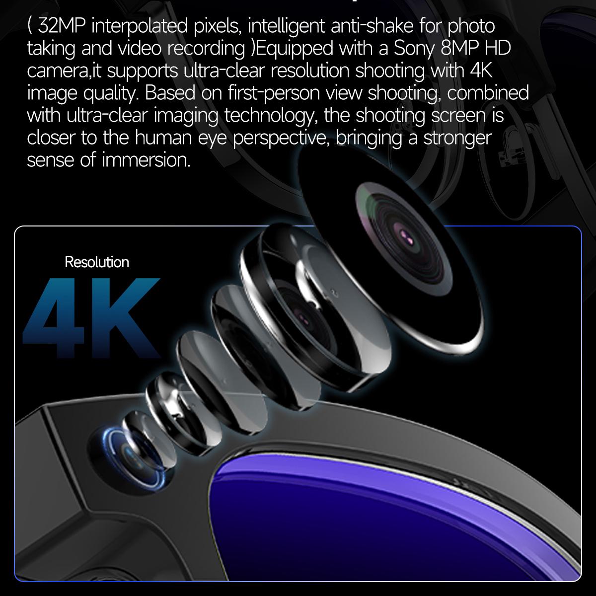 Real User Stories: How Smart Translation Glasses, New AI Camera Recognition, W630, Video and Audio Recording, 8MP Sony HD Camera, WiFi, Music Glasses, Suitable for 2025 Changed Their Lives