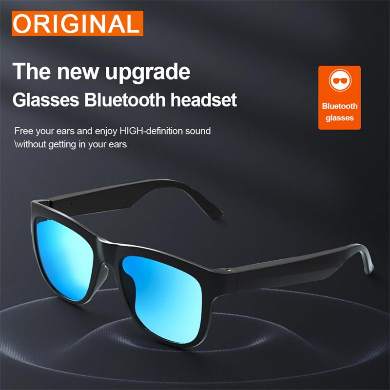 Original Lecoo C8 Glasses Earphones Wireless Bluetooth 5.0 Outdoor Sport Headphones HiFi Stereo HD Mic Call Headset Long Standby