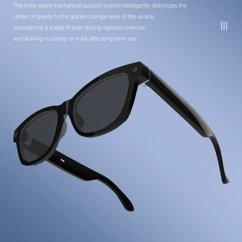 The Future of Technology: Exploring V03-T5 AI Smart Translator Glasses 5MP HD Camera Mini 1080P Video Recorder Sunglasses Real-Time Translation Wireless BT Headset's Innovations