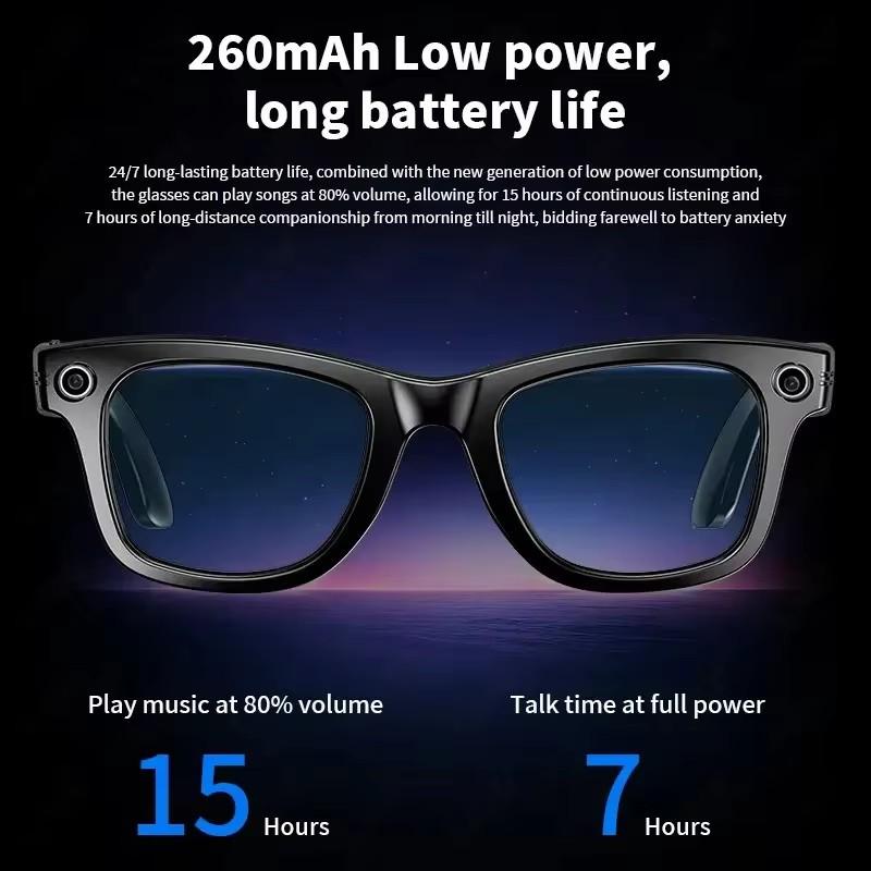 Unboxing and Review: The AI Smart Glasses 8K HD Photochromic Multifunction Translate Camera Glasse Bluetooth Call Voice Assistant Music Player Sunglasses Experience