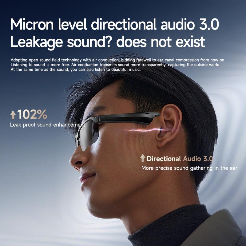 8K AI Smart Glasses With 100MP Camera Chat GPT Touch Sport Sunglasses Bluetooth Call Video Music Player ForMen Women 2025 New