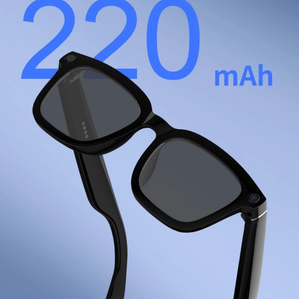 AI Smart Glasses Voice Assistant Translation 500W 1080P Camera Bluetooth Call Outdoor Sports Headsets Sunglasses For Men Women