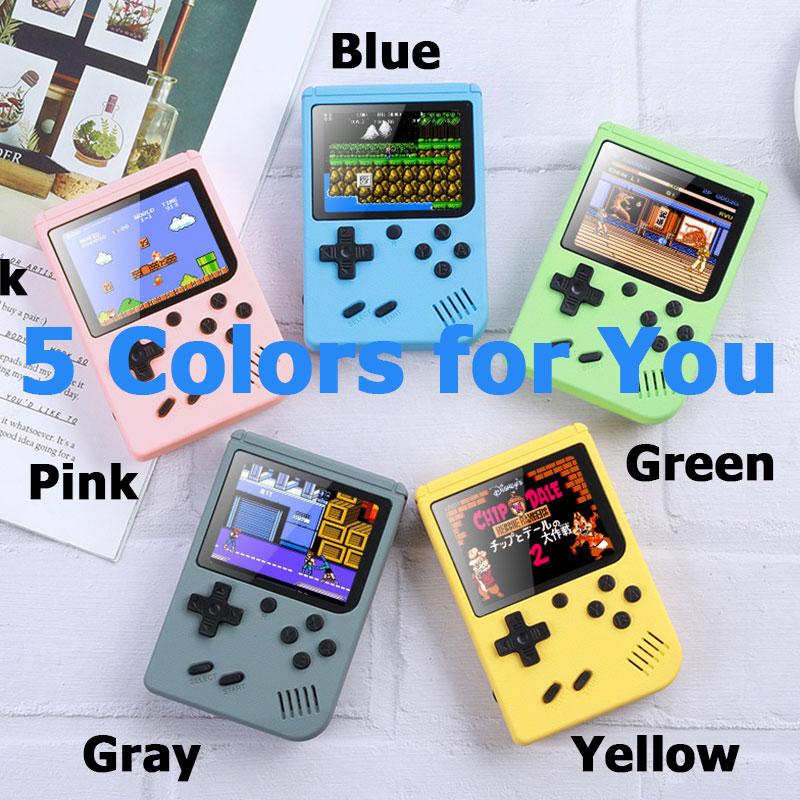 Real User Stories: How 5 Color 500 Games Video Console Mini Portable 8-bit Handheld Game Player Retro AV Out LCD Gaming Consoles with Controller for TV Changed Their Lives
