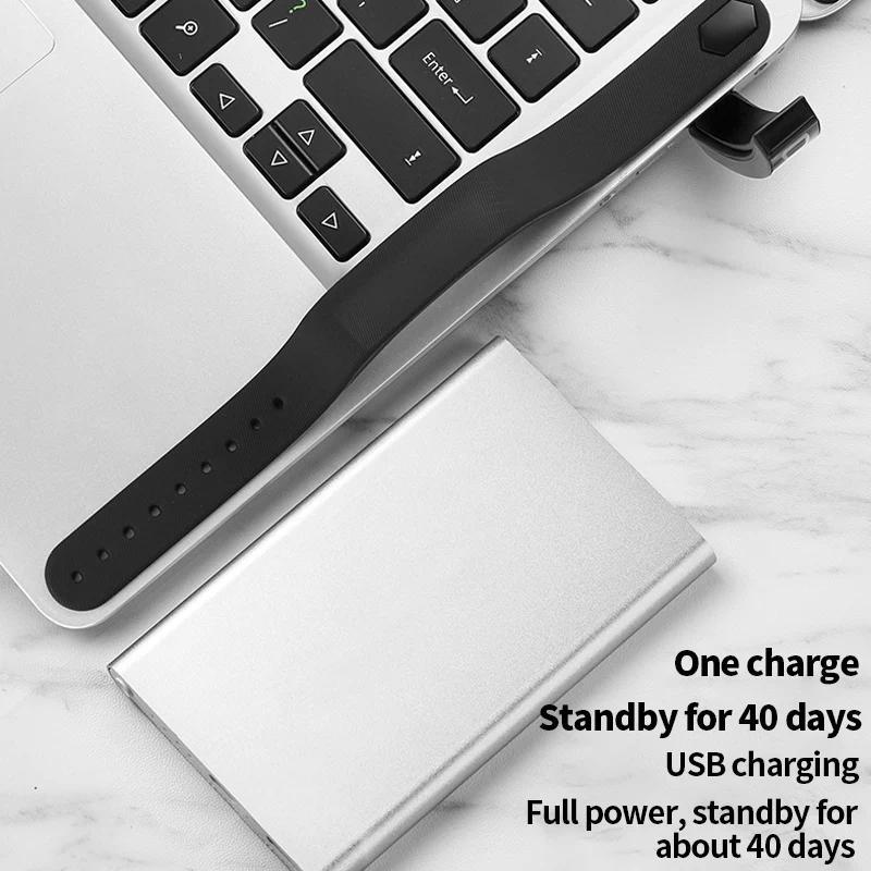 T5 Smart Multifunctional Wristband Fitness Bracelet IP65 Waterproof Sports LED Activity Sleep Tracker Smart Watch Pedometer