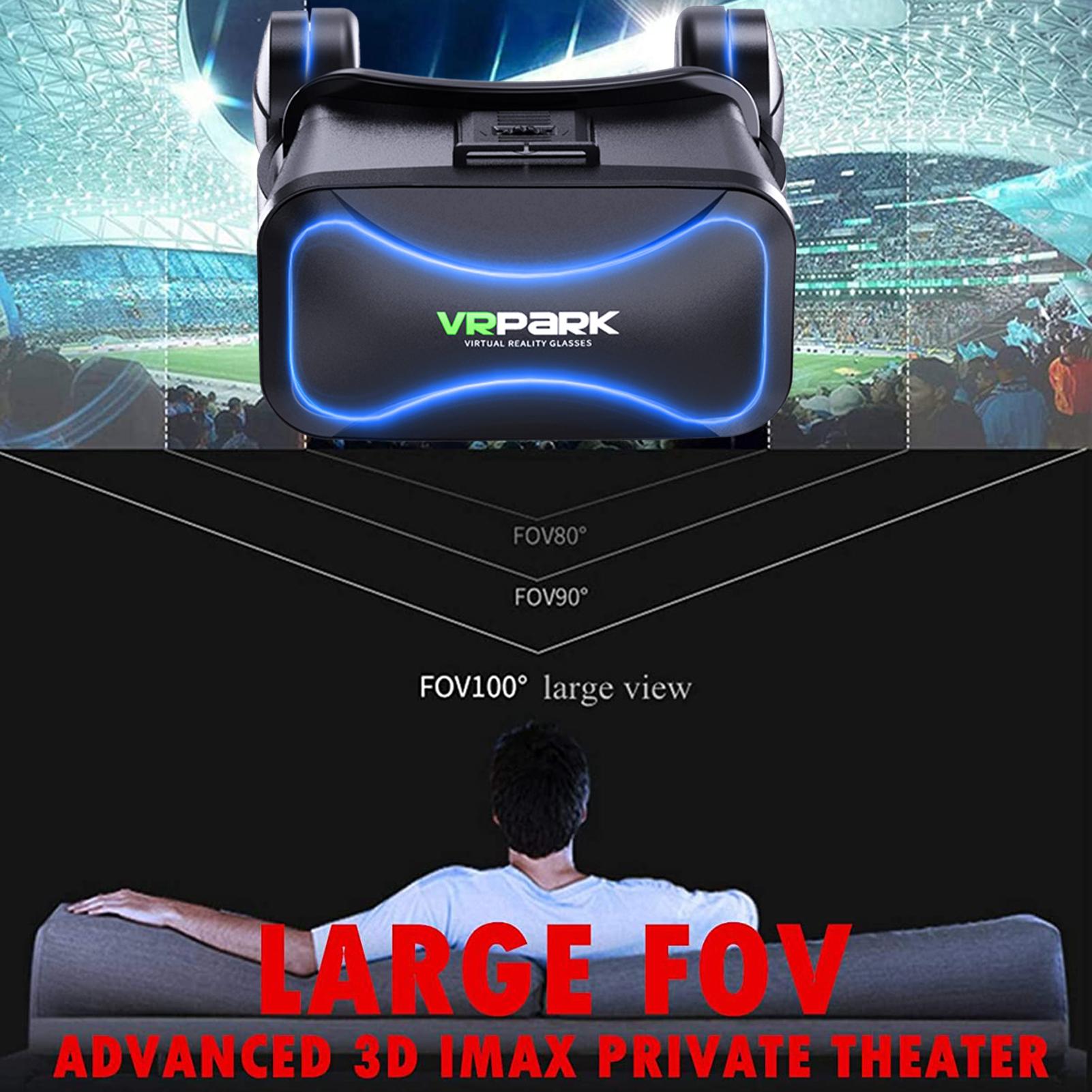 How 2021 VR Glasses Suit High-quality Adjustable Device with Handle 3D Virtual Reality Helmet Bluehooth 3.0 /IOS/PC Hot Can Transform Your Daily Routine