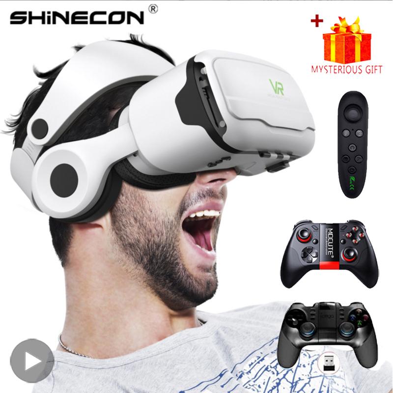 Why Shinecon Virtual Reality VR Glasses 3D Headset Viar Device Smart Helmet Lenses Goggle For Mobile Phone Cell Smartphone Headphone is Changing the Game in 2024
