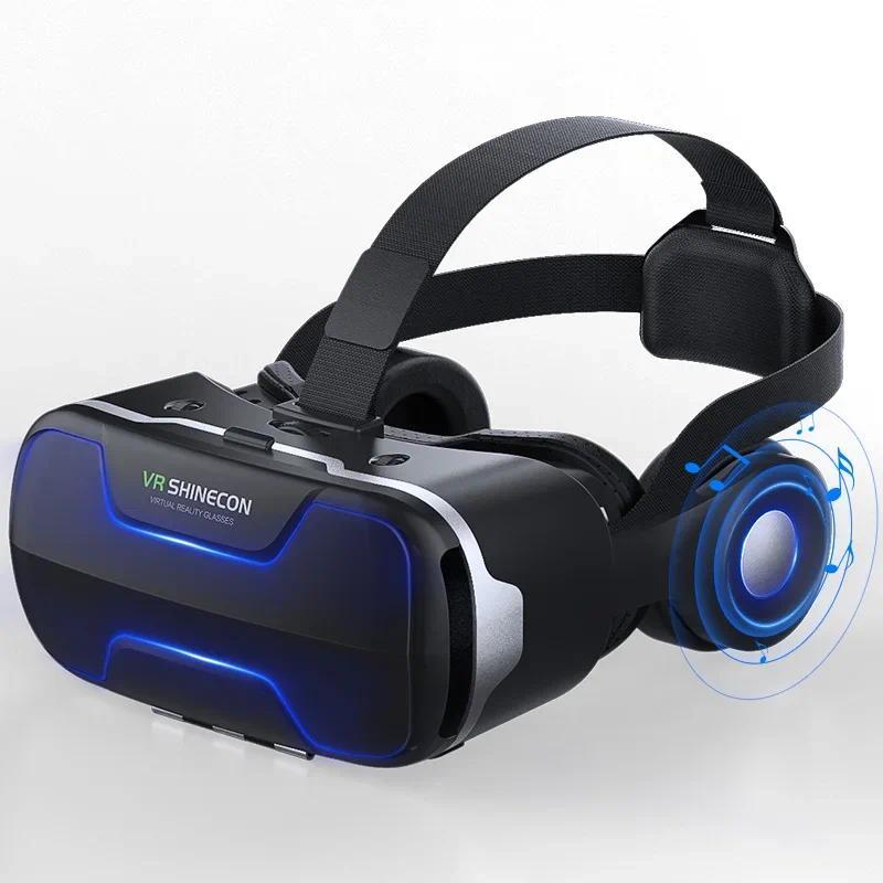 VR shinecon 8.0 Standard edition and headset version virtual reality 3D VR glasses headset helmets Optional controlle G02ED