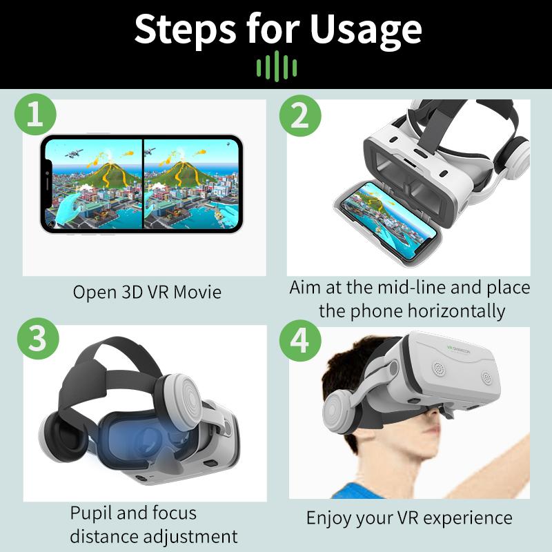 5 Surprising Benefits of Using Virtual Reality VR Glasses 3D Headset Devices Viar Helmet Goggles Lenses Smart For Smartphones Phone Mobile Headphone Realidade